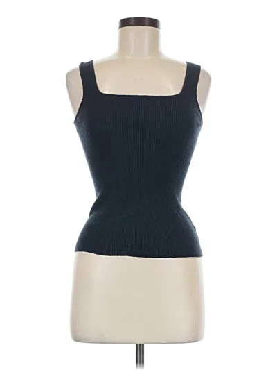 Pre-owned Splendid Tank Top Blue Strapless Neckline Tops