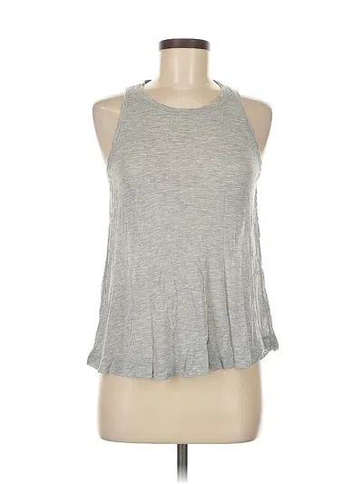 Pre-owned Splendid Tank Top Gray Halter Neckline Tops