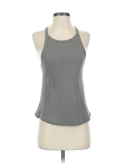 Pre-owned Splendid Tank Top Gray Halter Neckline Tops