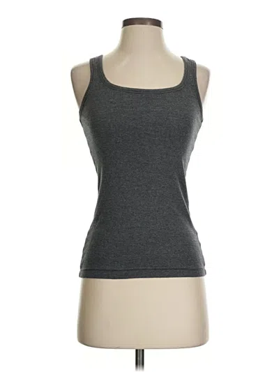 Pre-owned Splendid Tank Top Gray Halter Neckline Tops