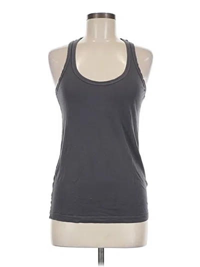 Pre-owned Splendid Tank Top Gray Halter Neckline Tops