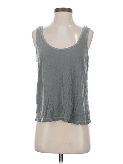 Pre-owned Splendid Tank Top Gray Halter Neckline Tops
