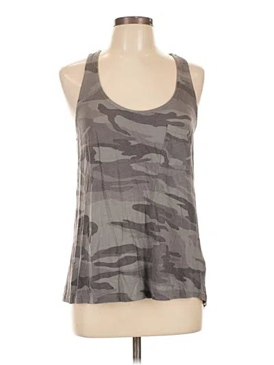 Pre-owned Splendid Tank Top Gray Halter Neckline Tops