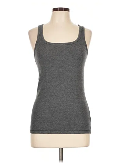 Pre-owned Splendid Tank Top Gray Halter Neckline Tops
