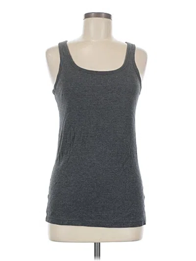 Pre-owned Splendid Tank Top Gray Halter Neckline Tops