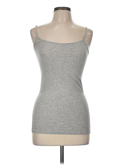 Pre-owned Splendid Tank Top Gray Strapless Neckline Tops