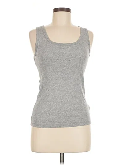 Pre-owned Splendid Tank Top Gray Strapless Neckline Tops