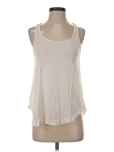 Pre-owned Splendid Tank Top Ivory Halter Neckline Tops