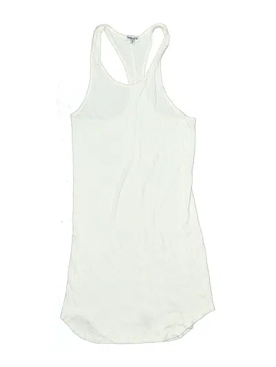 Pre-owned Splendid Kids' Tank Top Ivory Halter Neckline Tops In White