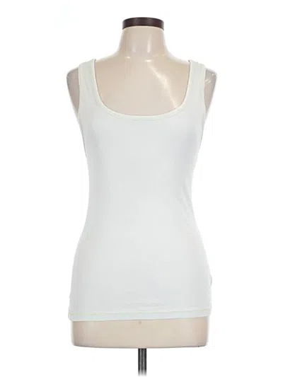 Pre-owned Splendid Tank Top Ivory Strapless Neckline Tops