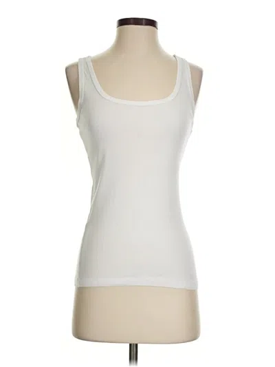 Pre-owned Splendid Tank Top Ivory Strapless Neckline Tops