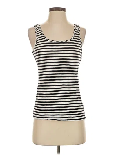 Pre-owned Splendid Tank Top Ivory Strapless Neckline Tops In White