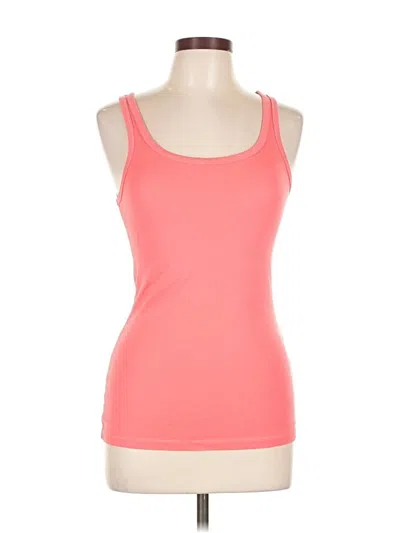 Pre-owned Splendid Tank Top Orange Sweetheart Neckline Tops