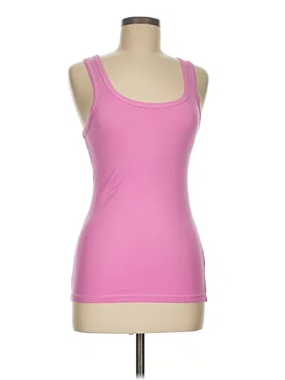 Pre-owned Splendid Tank Top Pink Strapless Neckline Tops