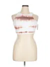 Splendid Tank Top White Halter Neckline Tops In White