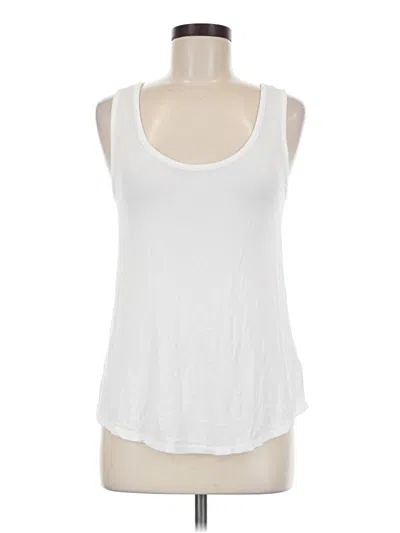 Pre-owned Splendid Tank Top White Halter Neckline Tops