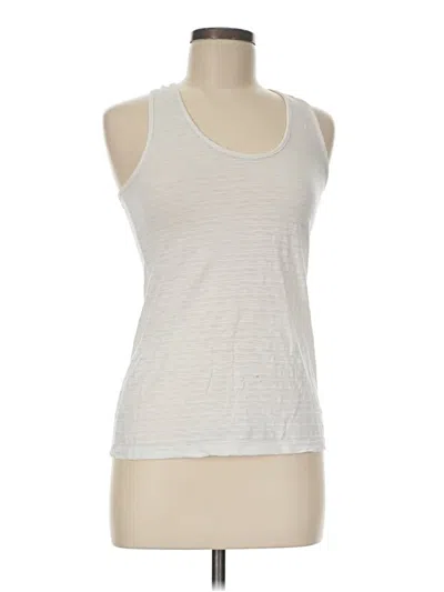 Pre-owned Splendid Tank Top White Halter Neckline Tops