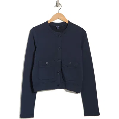 Splendid Terry Jacket In Blue