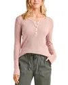 Splendid Thermal Forever Henley In Canyon Rose