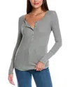 Splendid Thermal Henley In Gray