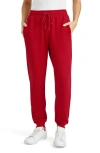 Splendid Tia Supersoft Joggers In Ruby