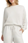 Splendid Tia Supersoft Sweatshirt In Ice