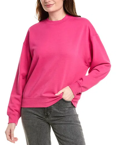Splendid Tia Supersoft Sweatshirt In Pink