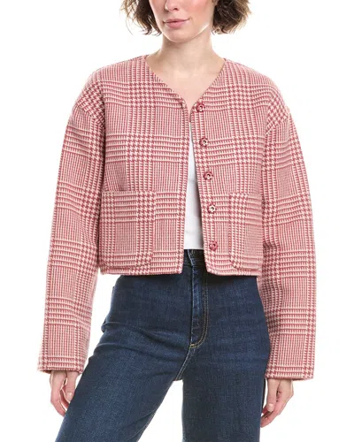 SPLENDID TIFFANY PLAID WOOL-BLEND JACKET