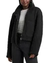 Splendid Tina Fleece Jacket In Black