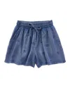 Splendid Tossed Flower Short In Blue