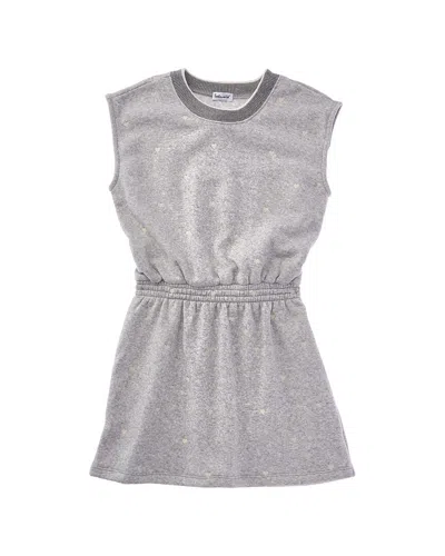 Splendid Tossed Hearts Dress In Gray
