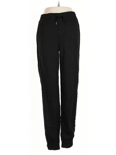 Pre-owned Splendid Track Pants In Black