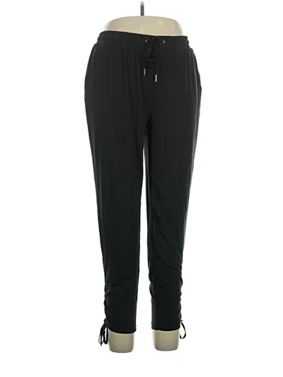 Pre-owned Splendid Track Pants In Black
