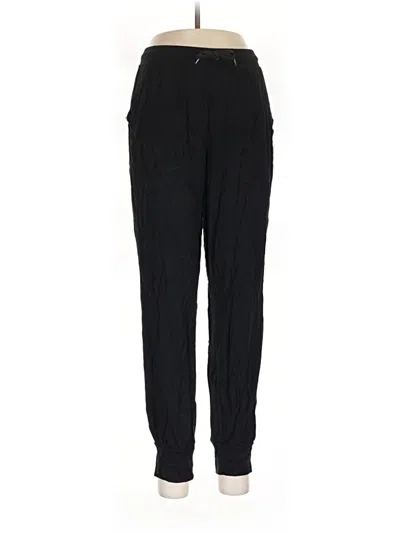 Pre-owned Splendid Track Pants In Black