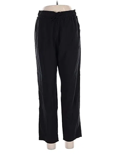 Pre-owned Splendid Track Pants In Black