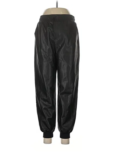 Pre-owned Splendid Track Pants In Black