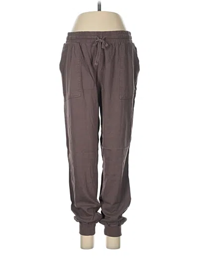 Pre-owned Splendid Track Pants In Brown