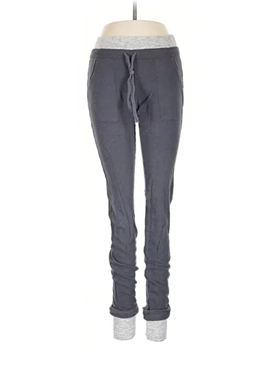 Pre-owned Splendid Track Pants In Gray