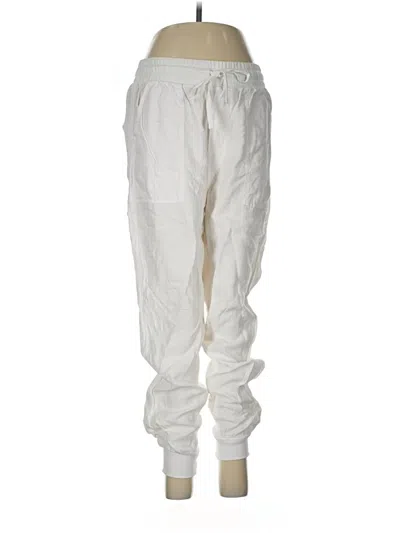 Pre-owned Splendid Track Pants In White