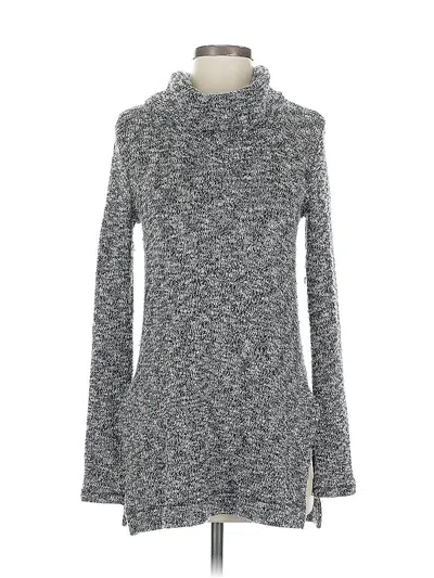 Pre-owned Splendid Turtleneck Sweater In Black