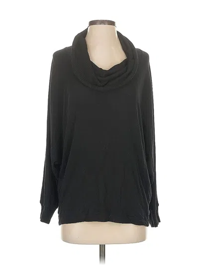 Pre-owned Splendid Turtleneck Sweater In Black