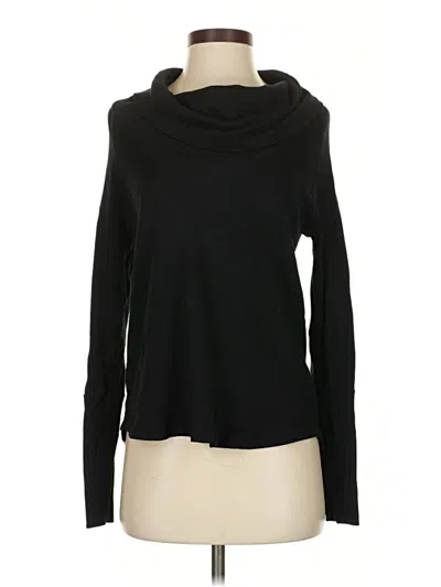 Pre-owned Splendid Turtleneck Sweater In Black
