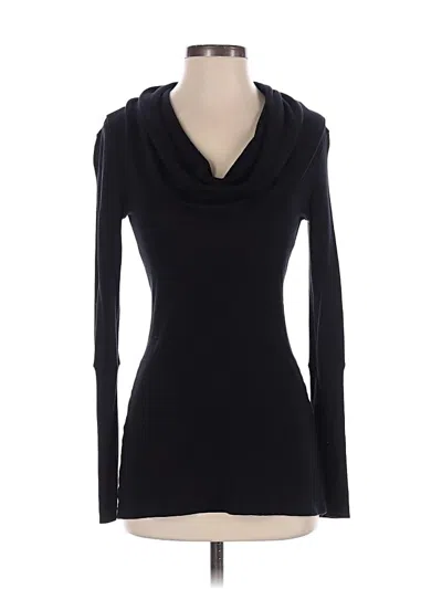 Pre-owned Splendid Turtleneck Sweater In Black