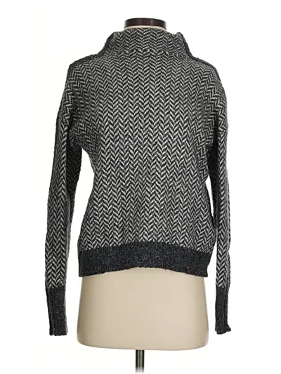 Pre-owned Splendid Turtleneck Sweater In Black