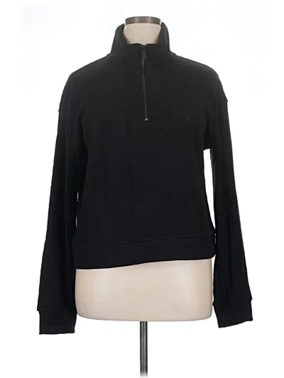 Pre-owned Splendid Turtleneck Sweater In Black