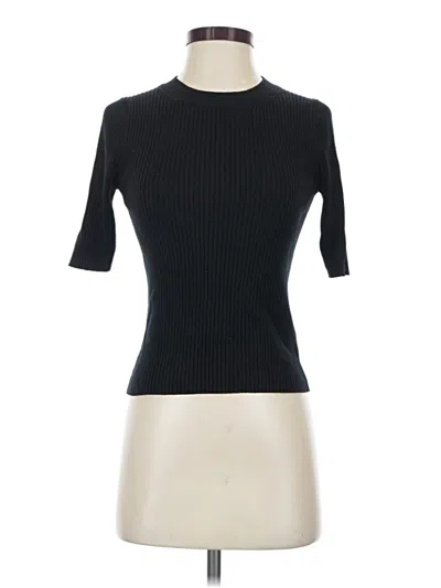 Pre-owned Splendid Turtleneck Sweater In Black