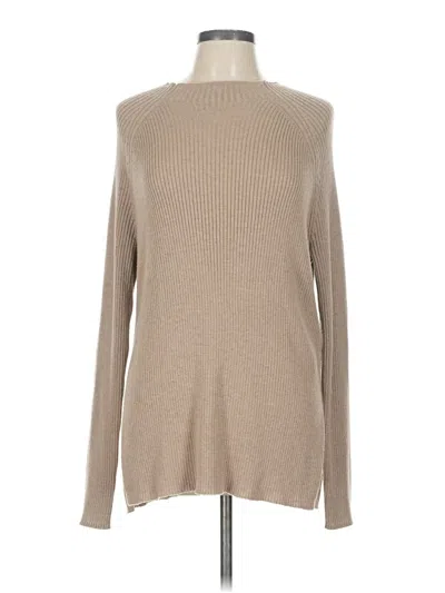 Pre-owned Splendid Turtleneck Sweater In Brown