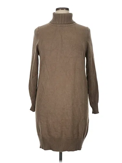 Pre-owned Splendid Turtleneck Sweater In Brown