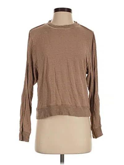 Pre-owned Splendid Turtleneck Sweater In Brown