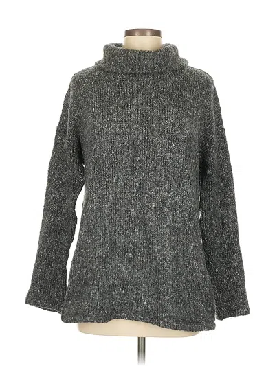 Pre-owned Splendid Turtleneck Sweater In Gray